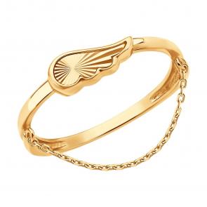 Золотое кольцо SOKOLOV 019621 фото