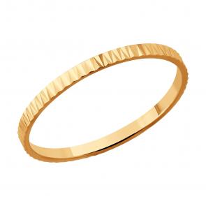 Золотое кольцо SOKOLOV 019660 фото