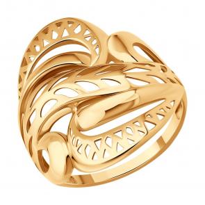 Золотое кольцо SOKOLOV 019703 фото