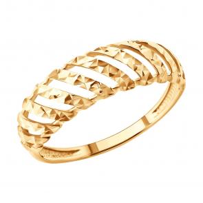 Золотое кольцо SOKOLOV 019840 фото