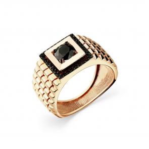 Золотое кольцо Мастер Бриллиант с фианитом 01M001-0532-0005-012 фото