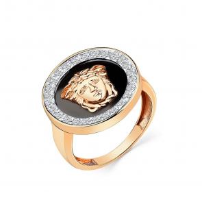 Золотое кольцо Мастер Бриллиант с фианитом 01M001-0772-0001-013 фото