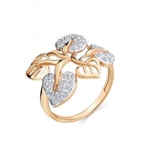 Золотое кольцо Мастер Бриллиант с фианитом 01M001-0782-0001-011 фото