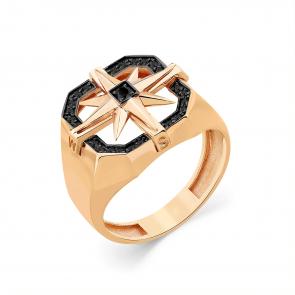 Золотое кольцо Мастер Бриллиант с фианитом 01M001-0855-0005-012 фото