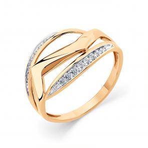 Золотое кольцо Мастер Бриллиант с фианитом 01M001-0908-0001-011 фото