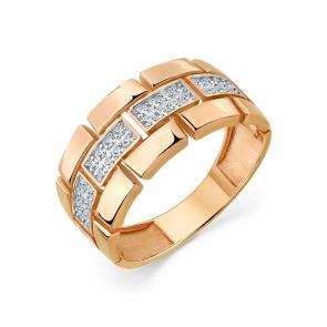Золотое кольцо Мастер Бриллиант с фианитом 01M001-0939-0001-011 фото