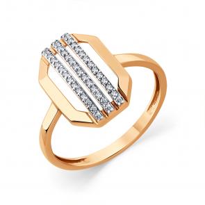 Золотое кольцо Мастер Бриллиант с фианитом 01M001-0959-0001-011 фото