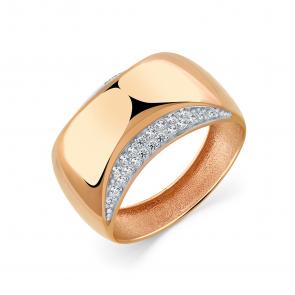 Золотое кольцо Мастер Бриллиант с фианитом 01M001-0973-0001-011 фото