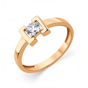 Золотое кольцо Мастер Бриллиант с фианитом 01M001-0975-0001-011 фото