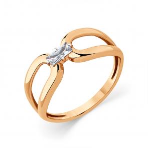 Золотое кольцо Мастер Бриллиант с фианитом 01M001-0980-0001-011 фото