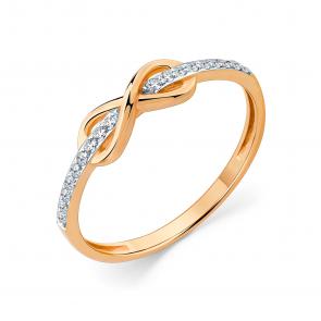 Золотое кольцо Мастер Бриллиант с фианитом 01M001-0988-0001-011 фото