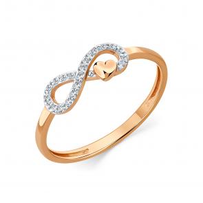 Золотое кольцо Мастер Бриллиант с фианитом 01M001-1005-0001-011 фото