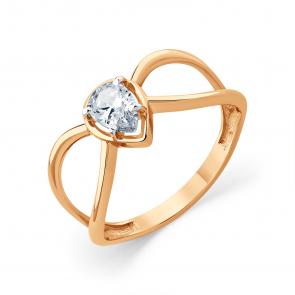 Золотое кольцо Мастер Бриллиант с фианитом 01M001-1010-0001-011 фото