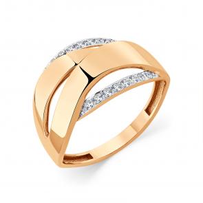 Золотое кольцо Мастер Бриллиант с фианитом 01M001-1011-0001-011 фото