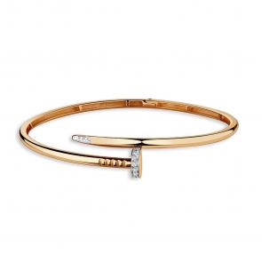 Золотой браслет Мастер Бриллиант с фианитом 01M008-0073-0001-011 фото