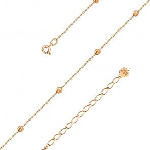 Золотой браслет на ногу Мастер Бриллиант 01M008-0107-0000-010 фото