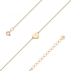 Золотой браслет на ногу Мастер Бриллиант 01M008-0116-0000-010 фото