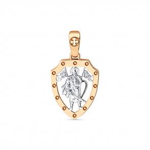 Золотая подвеска-иконка Александр Невский Мастер Бриллиант 01M010-0259-0000-011 фото