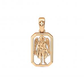 Золотая подвеска-иконка Архангел Михаил Мастер Бриллиант 01M010-0260-0000-010 фото