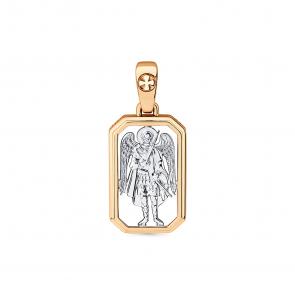 Золотая подвеска-иконка Архангел Михаил Мастер Бриллиант 01M010-0260-0000-011 фото