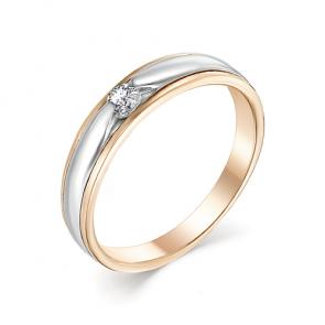 Золотое кольцо Мастер Бриллиант с бриллиантом 01M1-101-247 фото