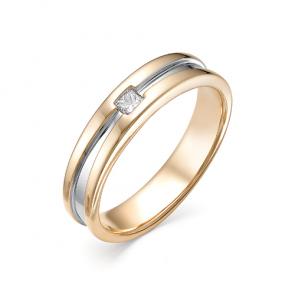 Золотое кольцо Мастер Бриллиант с бриллиантом 01M1-101-254 фото