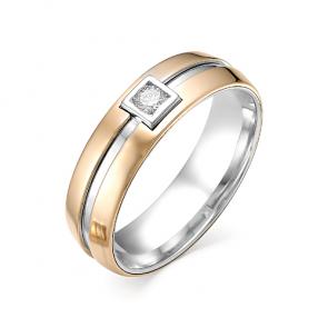 Золотое кольцо Мастер Бриллиант с бриллиантом 01M1-101-255 фото