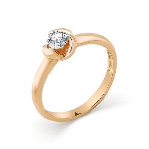 Золотое кольцо Мастер Бриллиант с бриллиантом 01M1-104-739 фото