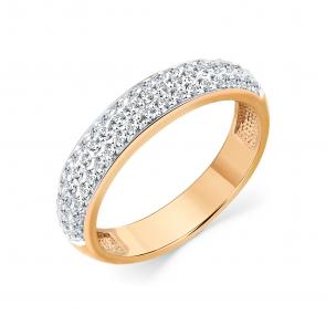 Золотое кольцо Мастер Бриллиант с бриллиантом 01M1-104866-01-00 фото