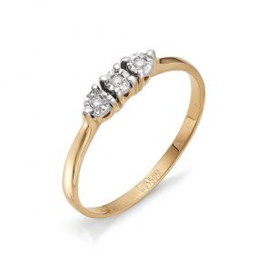 Золотое кольцо Мастер Бриллиант с бриллиантом 01M1-105-485 фото