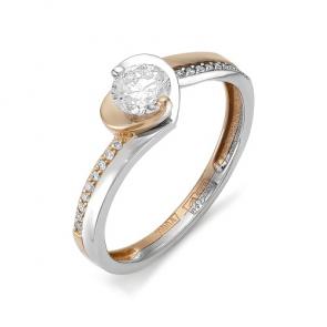 Золотое кольцо Мастер Бриллиант с бриллиантом 01M1-105-762 фото