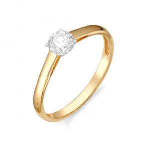 Золотое кольцо Мастер Бриллиант с бриллиантом 01M1-105-859/7 фото