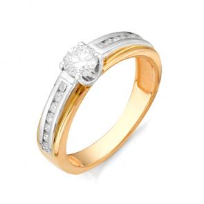 Золотое кольцо Мастер Бриллиант с бриллиантом 01M1-106-122 фото