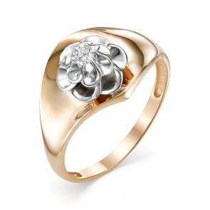 Золотое кольцо Мастер Бриллиант с бриллиантом 01M1-106-689 фото