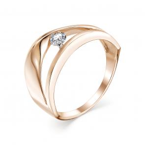 Золотое кольцо Мастер Бриллиант с бриллиантом 01M1-106-856 фото