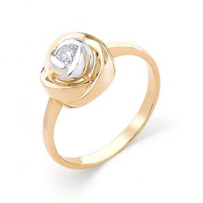 Золотое кольцо Мастер Бриллиант с бриллиантом 01M1-106-974 фото