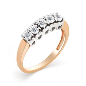 Золотое кольцо Мастер Бриллиант с бриллиантом 01M1-107-168 фото