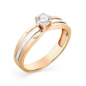 Золотое кольцо Мастер Бриллиант с бриллиантом 01M1-107-196 фото