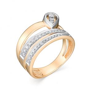 Золотое кольцо Мастер Бриллиант с бриллиантом 01M1-107-210 фото