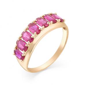 Золотое кольцо Мастер Бриллиант с рубином 01M1-107-293-03 фото