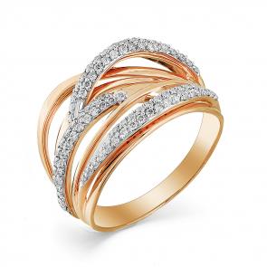 Золотое кольцо Мастер Бриллиант с бриллиантом 01M1-107-347 фото