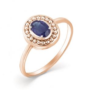 Золотое кольцо Мастер Бриллиант с сапфиром 01M1-107-362-02 фото