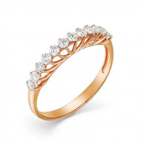 Золотое кольцо Мастер Бриллиант с бриллиантом 01M1-107-527 фото