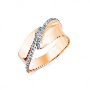 Золотое кольцо Мастер Бриллиант с бриллиантом 01M1-108182-00-00 фото