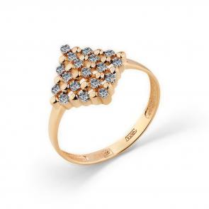 Золотое кольцо Мастер Бриллиант с бриллиантом 01M1-108386-00-00 фото