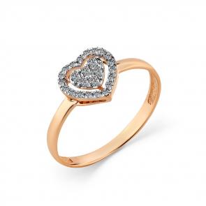 Золотое кольцо Мастер Бриллиант с бриллиантом 01M1-108412-00-00 фото