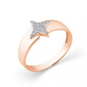 Золотое кольцо Мастер Бриллиант с бриллиантом 01M1-108444-00-00 фото