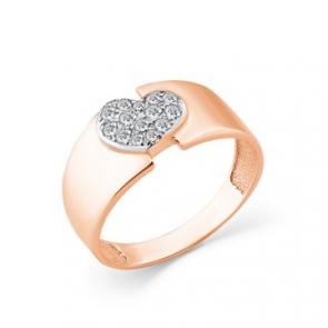 Золотое кольцо Мастер Бриллиант с бриллиантом 01M1-108445-00-00 фото