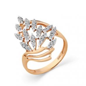 Золотое кольцо Мастер Бриллиант с бриллиантом 01M1-108466-00-00 фото