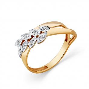 Золотое кольцо Мастер Бриллиант с бриллиантом 01M1-108547-00-00 фото